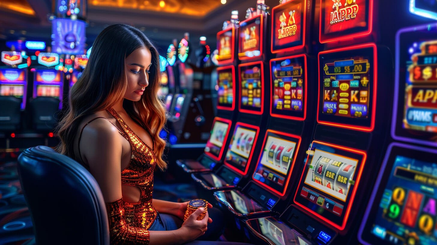 Antarmuka mobile hitam slot menampilkan pilihan meja Dragon Tiger