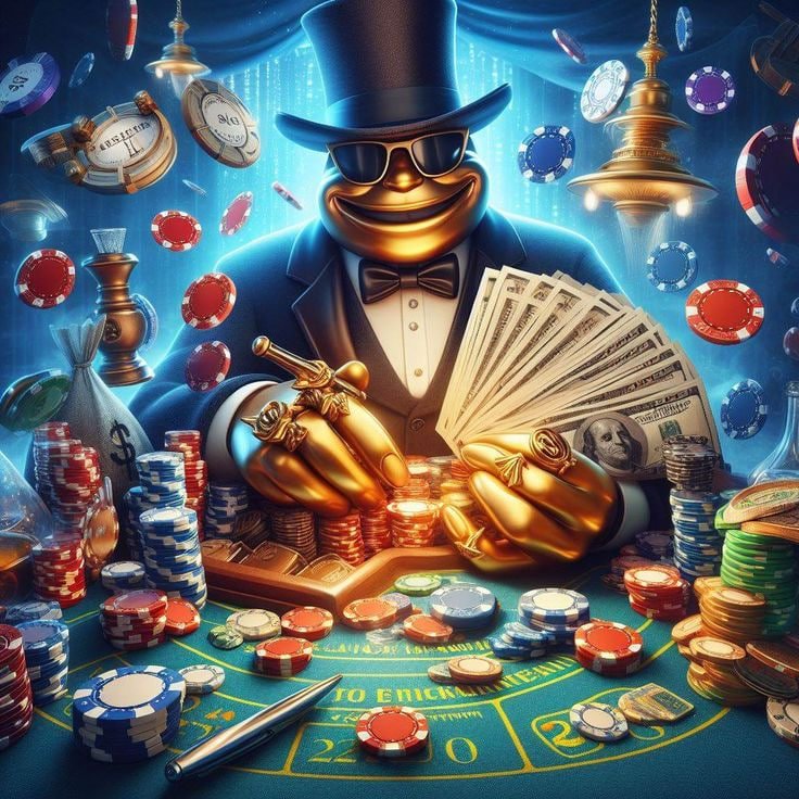 Ikon dompet digital DANA, OVO, dan GoPay untuk pembayaran di hitam slot